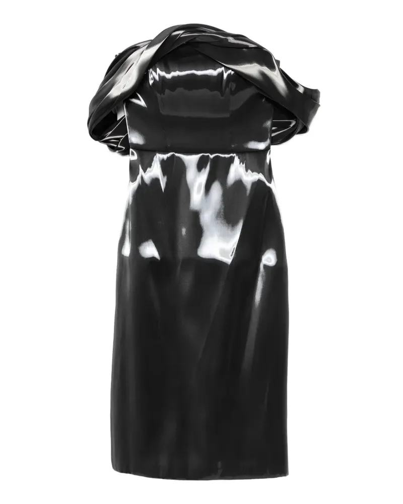 Isabel Sanchís Kabouri Midikleid - Grau Grau