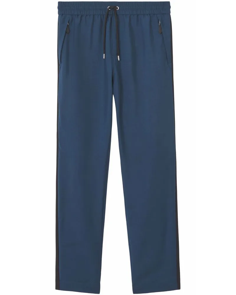 Burberry Jogginghose mit Logo-Patch - Blau Blau