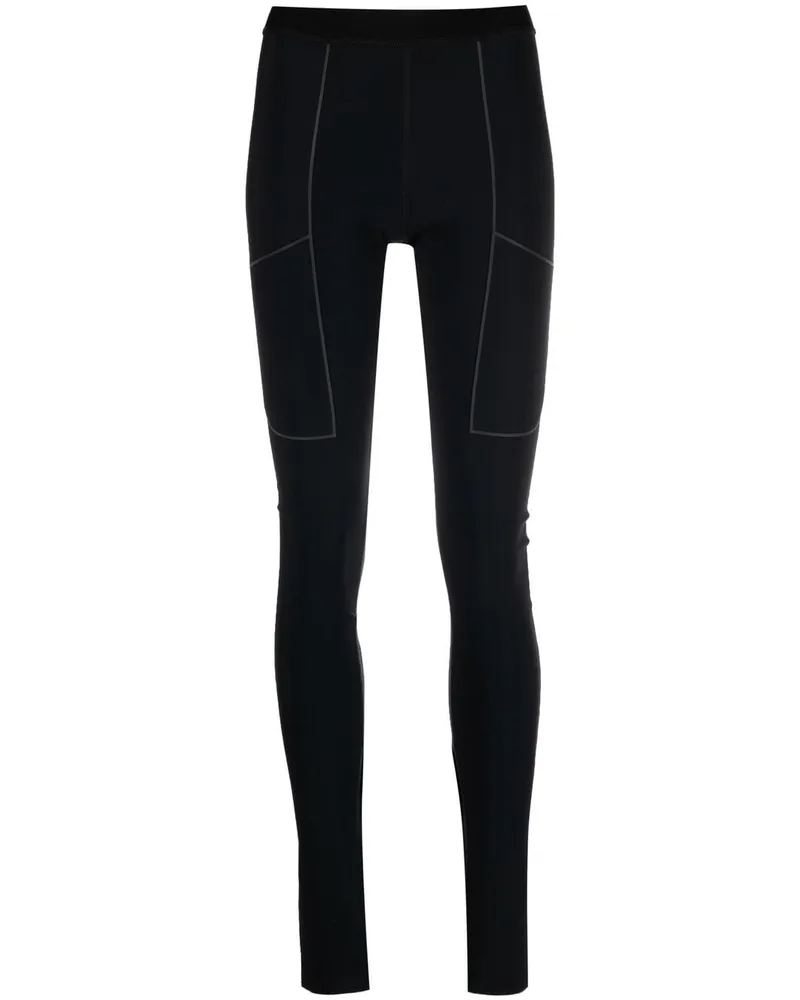 COPERNI Leggings aus Leder - Schwarz Schwarz