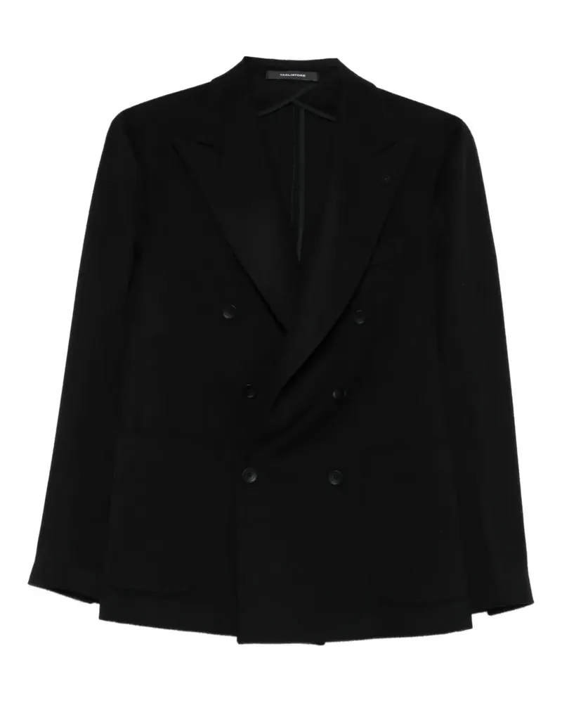 Tagliatore Klassische Cabanjacke - Schwarz Schwarz