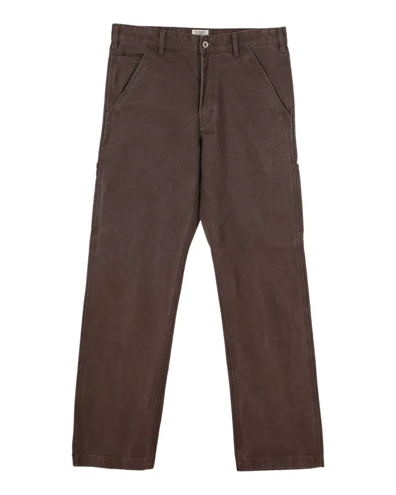 Roy Roger's Workwear Hose mit Cargotaschen - Braun Braun
