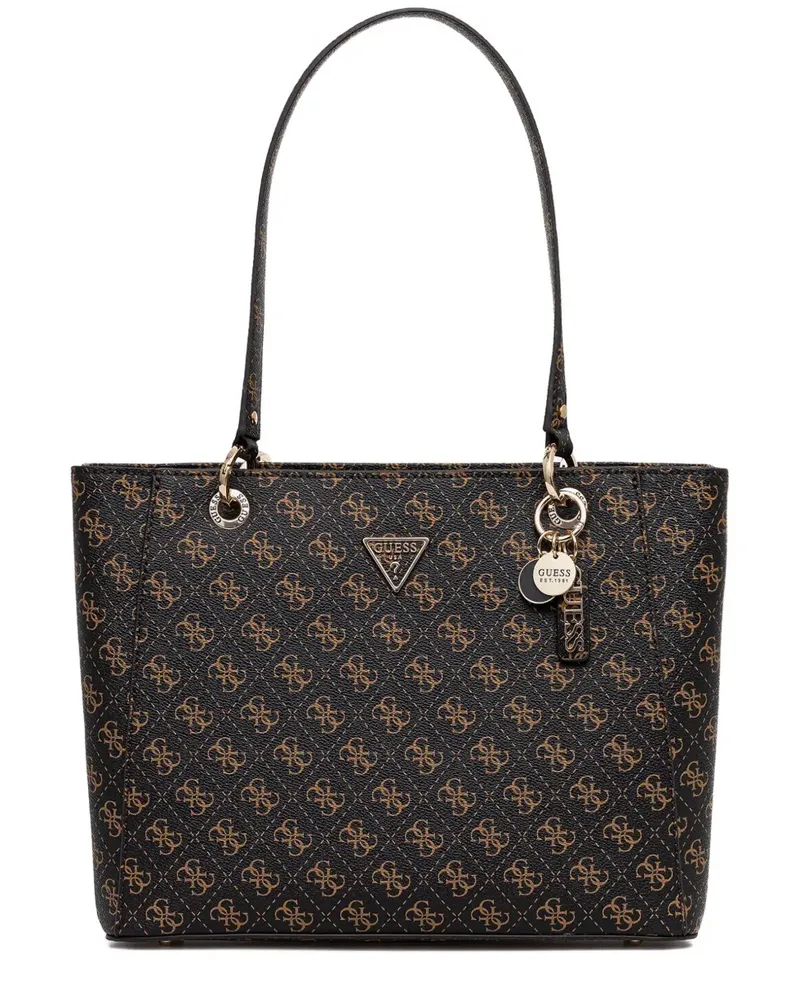 Guess logo tote bag - Schwarz Schwarz