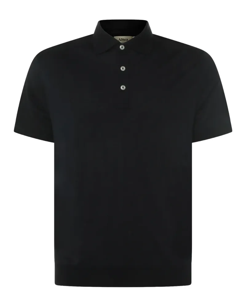 Altea button polo shirt - Blau Blau