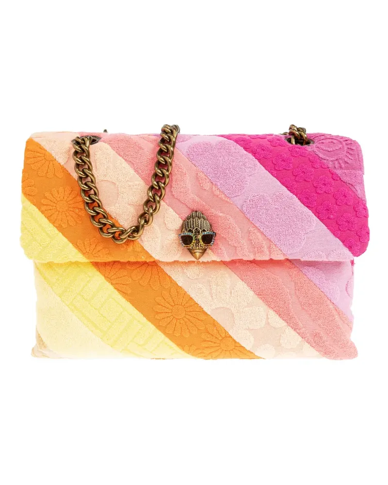 Kurt Geiger Kensington towelling shoulder bag - Rosa Rosa