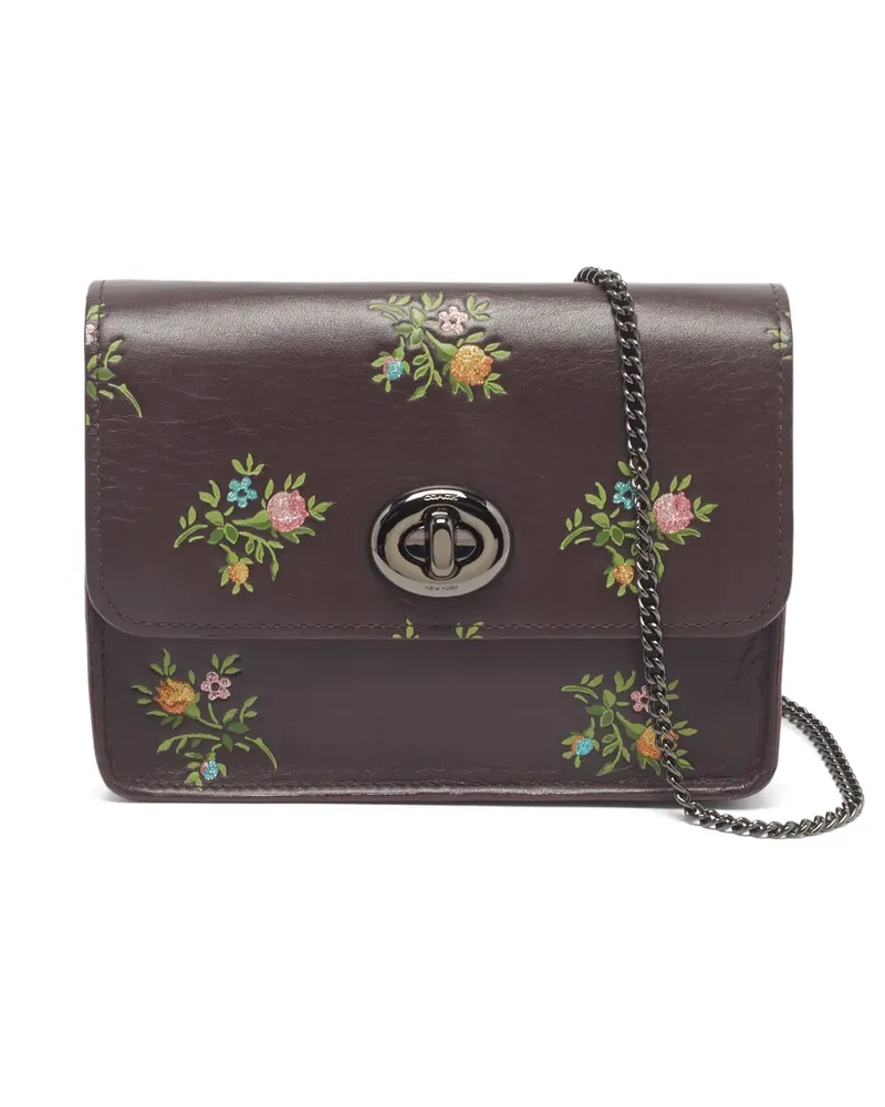 Coach Bowery floral-print shoulder bag - Rot Rot