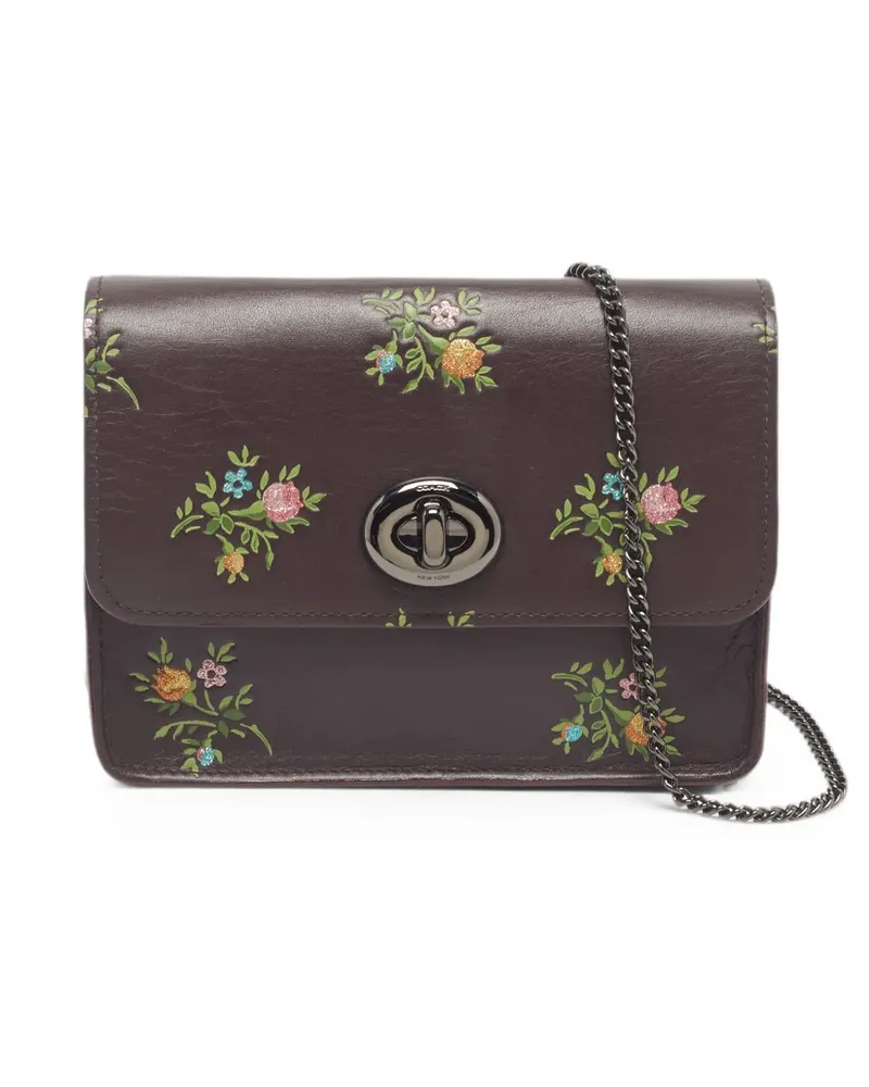 Coach Bowery floral-print shoulder bag - Rot Rot