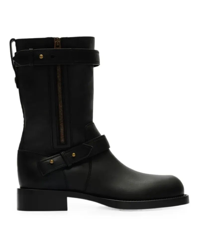 Burberry Stiefel mit Blockabsatz - Schwarz Schwarz