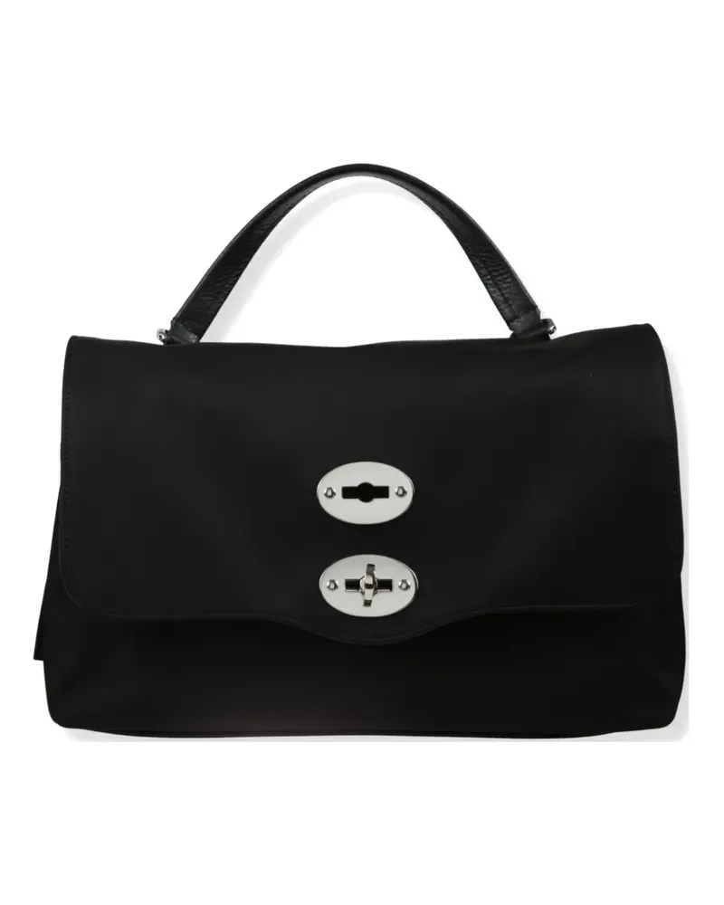 Zanellato small Postina Rimboccata Tokyo bag - Schwarz Schwarz