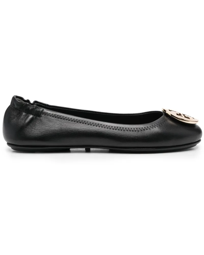 Tory Burch Minnie Travel Ballerinas - Schwarz Schwarz