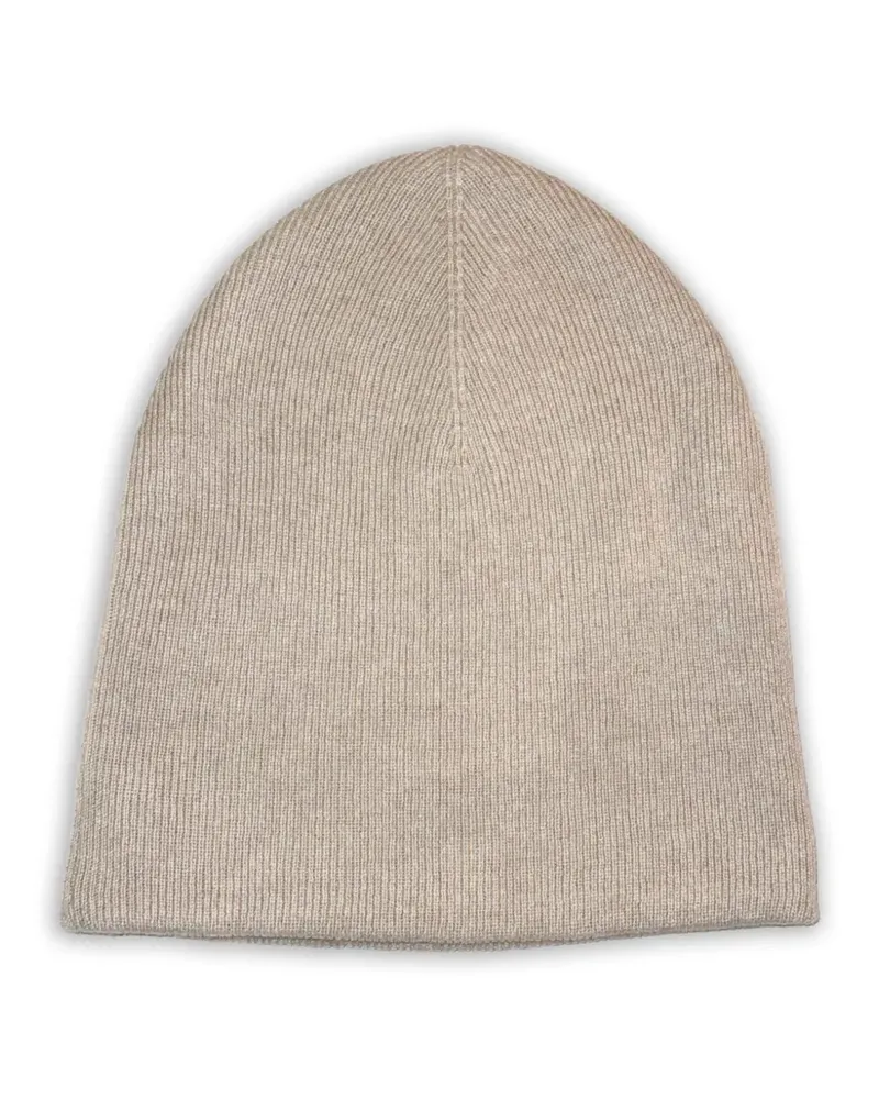 Aztech Mountain Duane Street ribbed-knit beanie hat - Nude Nude