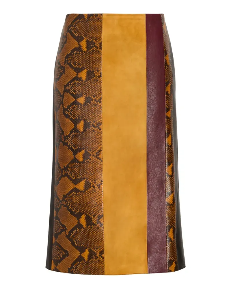 Proenza Schouler Sirine Rock aus Leder - Braun Braun