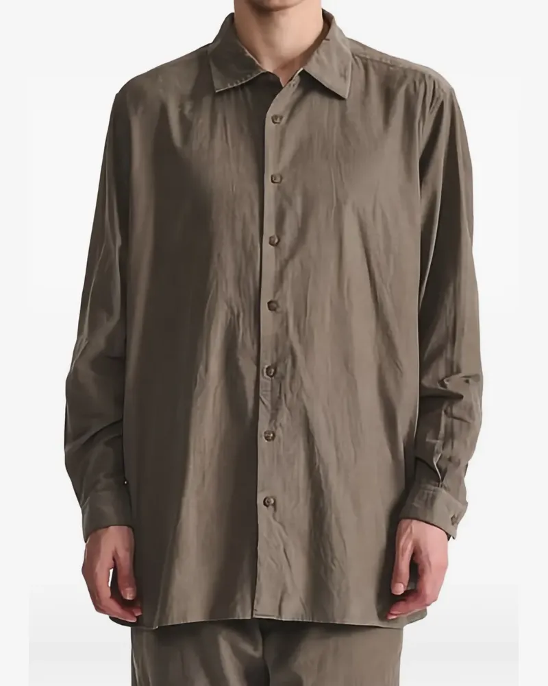Casey Casey button-down long-sleeve shirt - Braun Braun