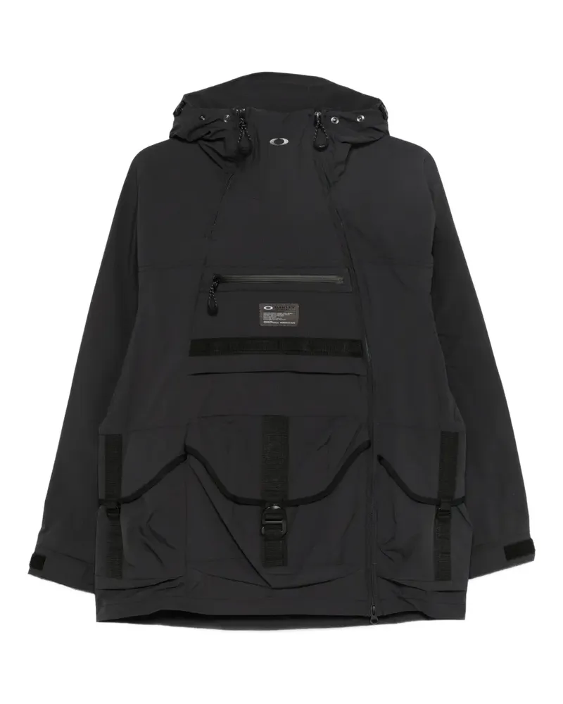 Oakley Stroke Kapuzenjacke - Schwarz Schwarz