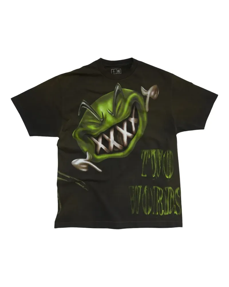 Travis Scott graphic-print T-shirt - Schwarz Schwarz