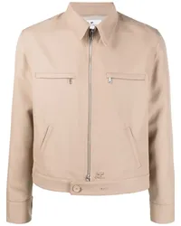 Courrèges Jacke mit Reißverschluss Nude