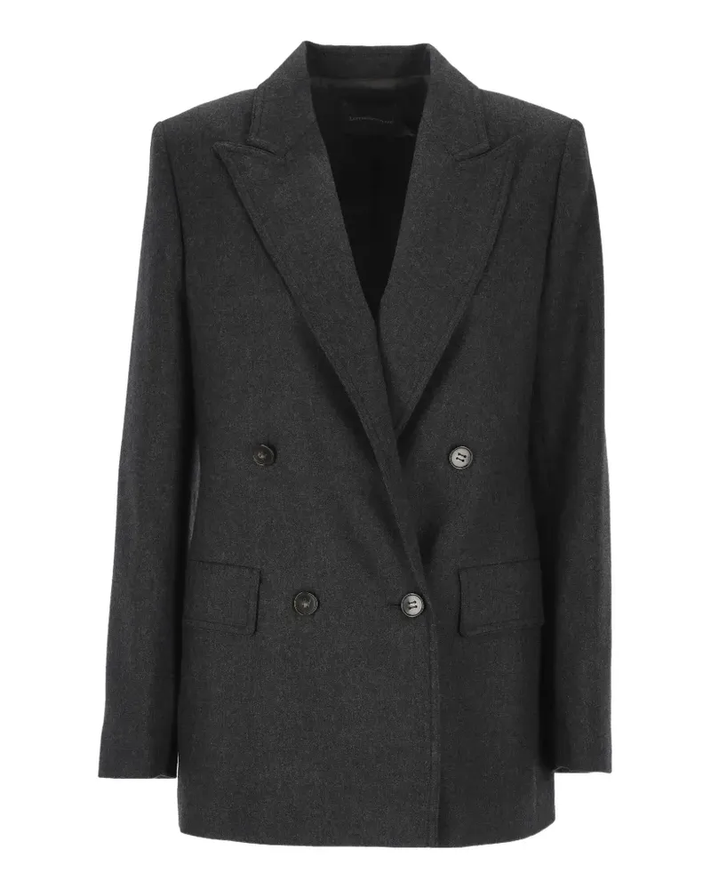 Lorena Antoniazzi Doppelreihiger Blazer - Grau Grau
