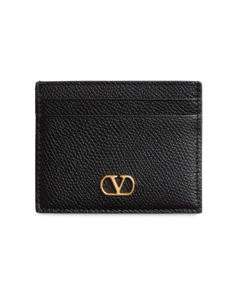 Valentino Garavani VLogo Signature Kartenetui - Schwarz Schwarz