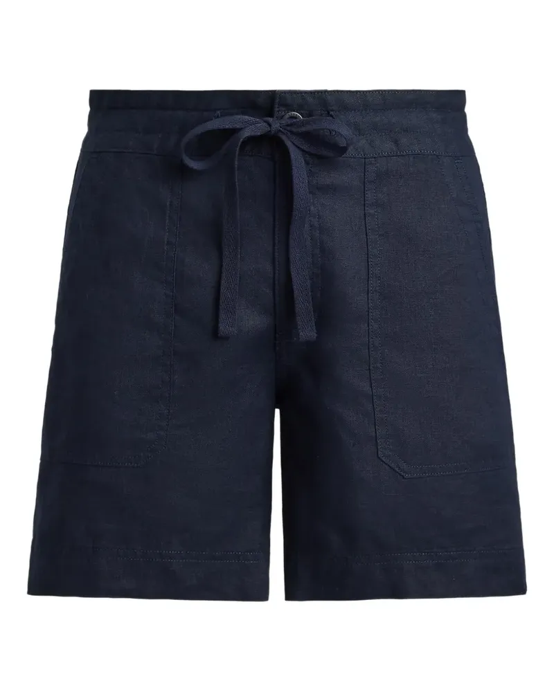Ralph Lauren drawstring linen shorts - Blau Blau