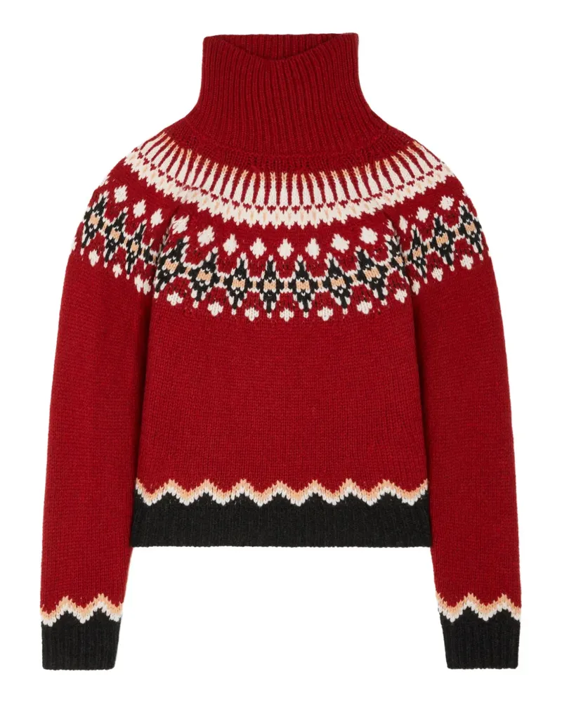 Alanui Sweet Winter Rollkragenpullover - Rot Rot