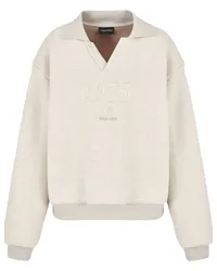 Giorgio Armani Sweatshirt mit Logo-Stickerei Nude