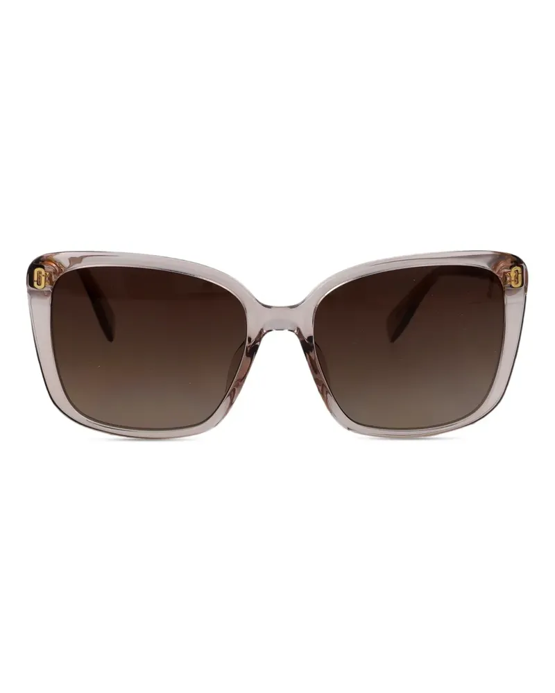Marc Jacobs Sonnenbrille mit Logo - Nude Nude