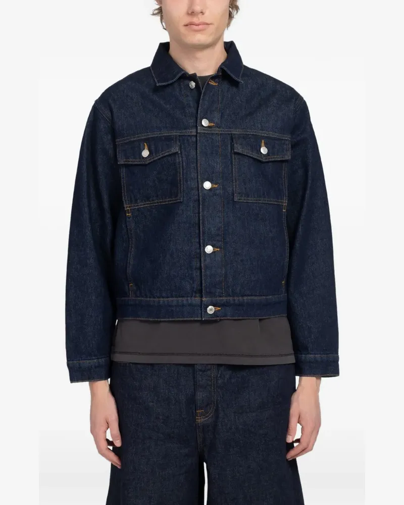 Stüssy blue denim jacket - Blau Blau