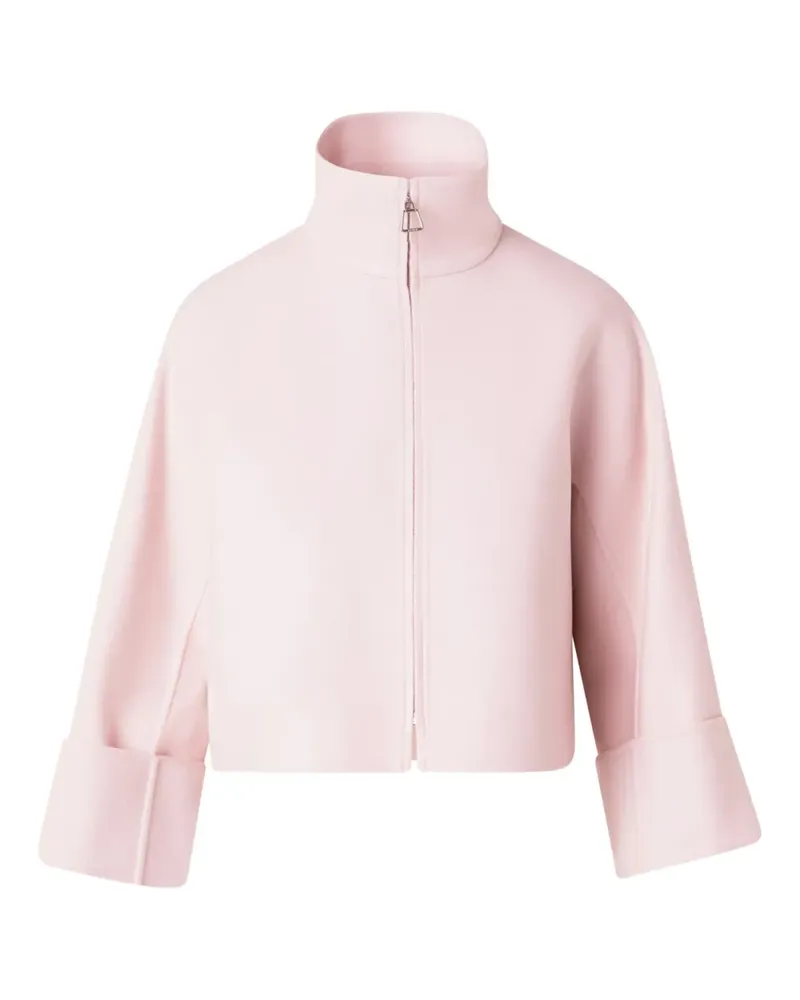 Akris Jacke mit Stehkragen - Rosa Rosa