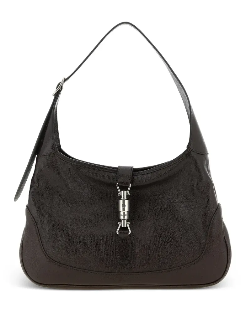 Gucci medium Jackie 1961 leather shoulder bag - Braun Braun