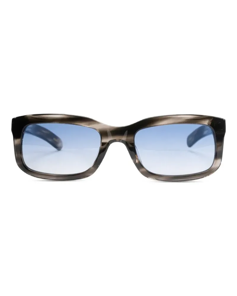FLATLIST Palmer Sonnenbrille mit eckigem Gestell - Grau Grau