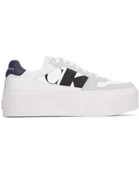 Calvin Klein Plateau-Sneakers mit Logo Schwarz