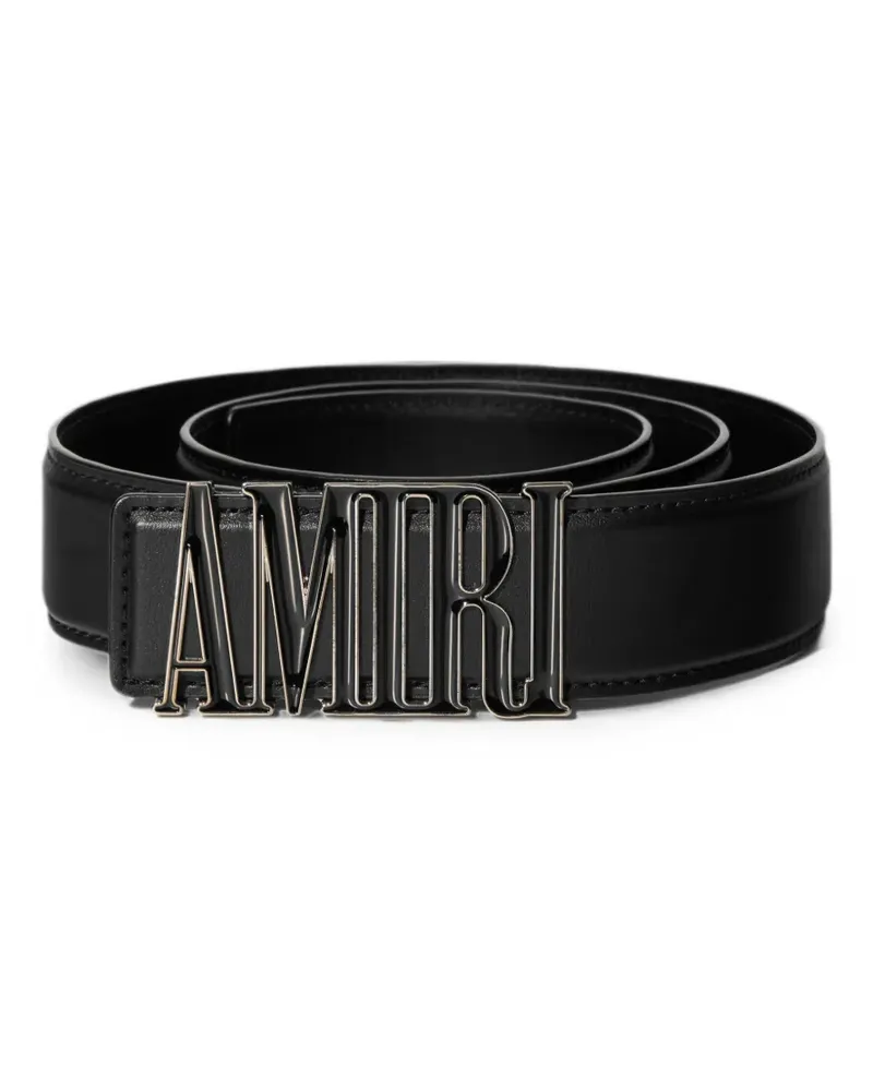 Amiri nappa core 4cm belt - Schwarz Schwarz