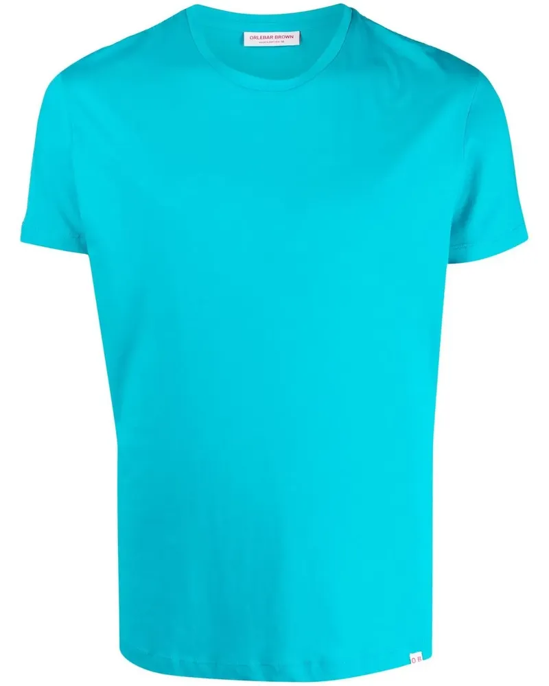 Orlebar Brown T-Shirt mit Rundhalsausschnitt - Blau Blau