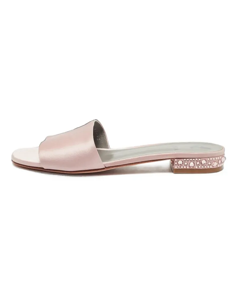 Gina Sandalen mit Kristallen - Rosa Rosa