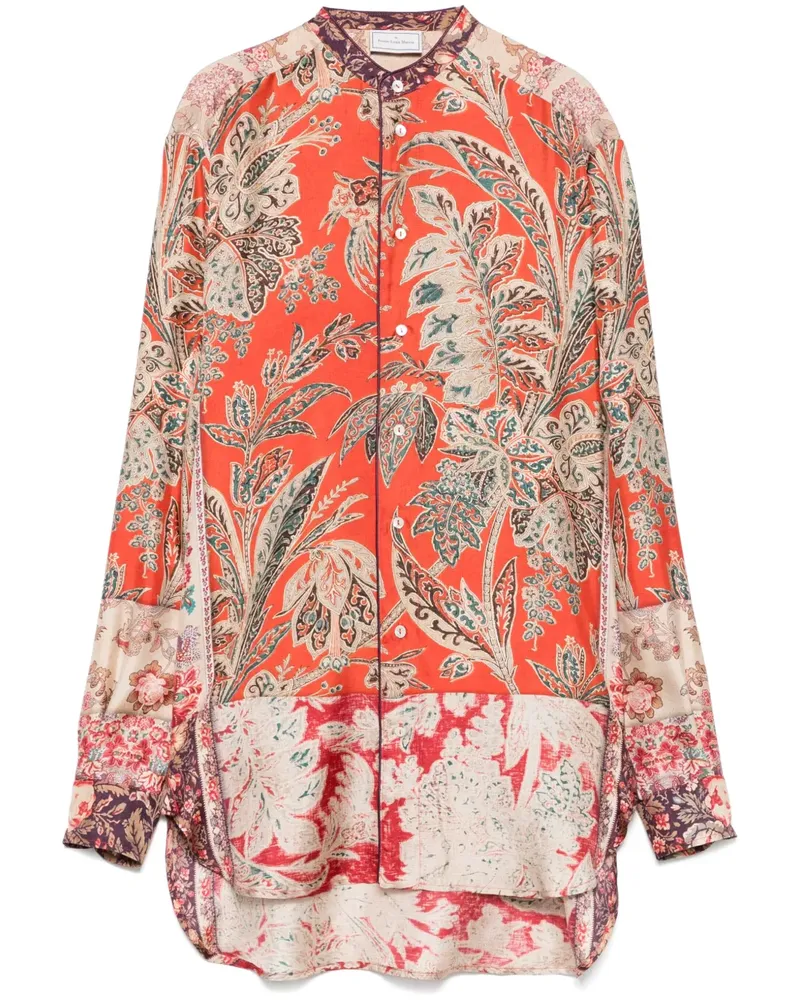 Pierre-Louis Mascia Aloe Hemd - Orange Orange