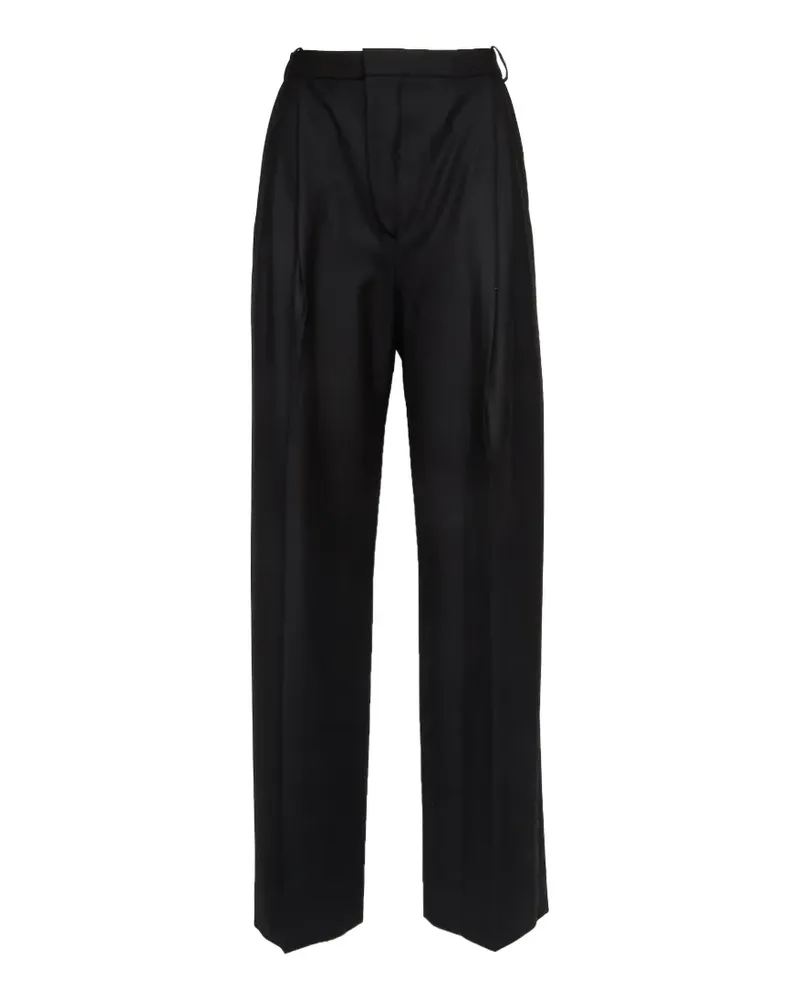 Victoria Beckham Charlee pleated trousers - Schwarz Schwarz