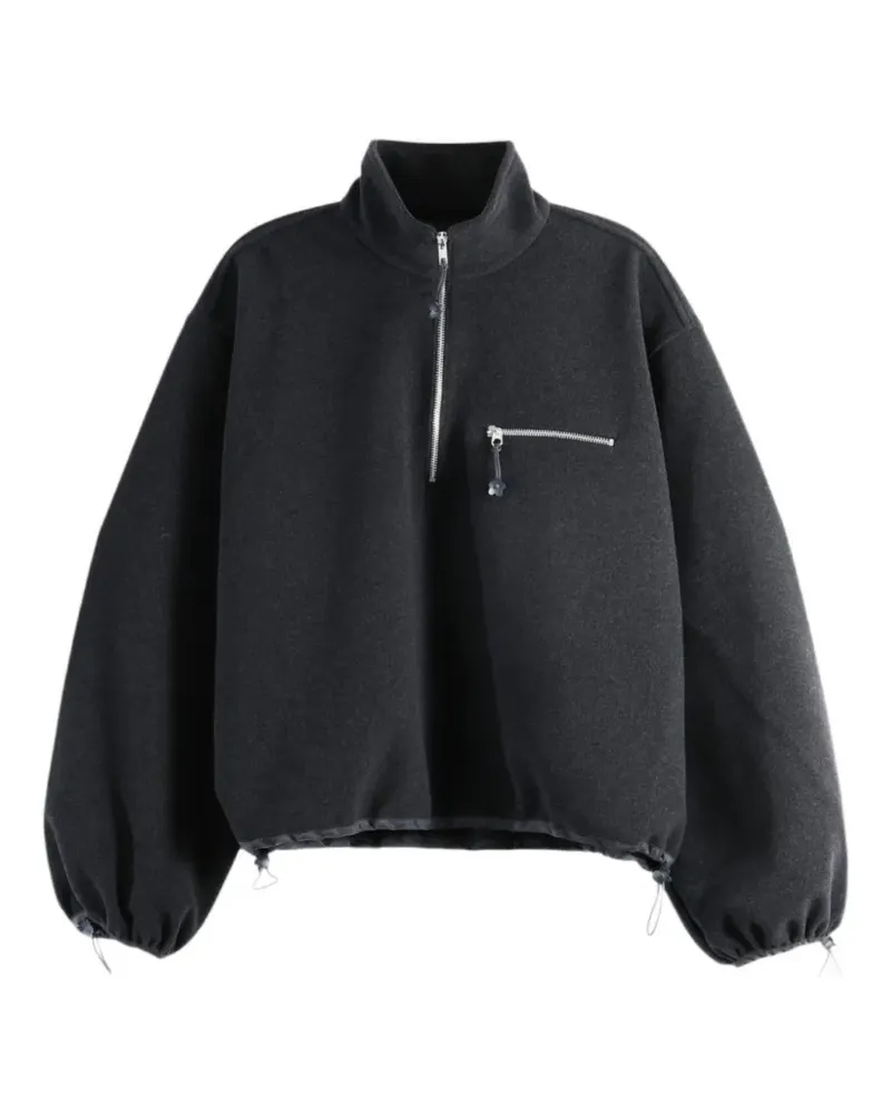 Cecilie Bahnsen Frederik Pullover mit Reißverschluss - Grau Grau
