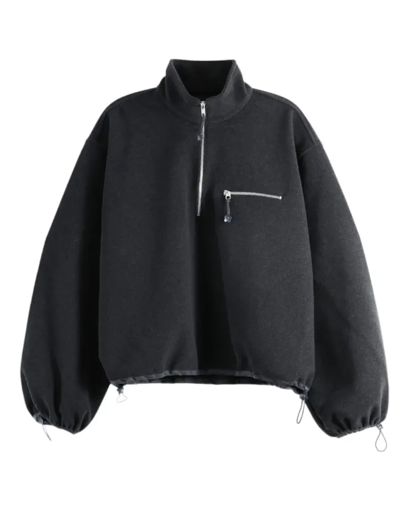 Cecilie Bahnsen Frederik Pullover mit Reißverschluss - Grau Grau
