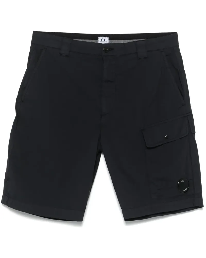 C.P. Company Cargo-Shorts mit Linsen-Detail - Blau Blau