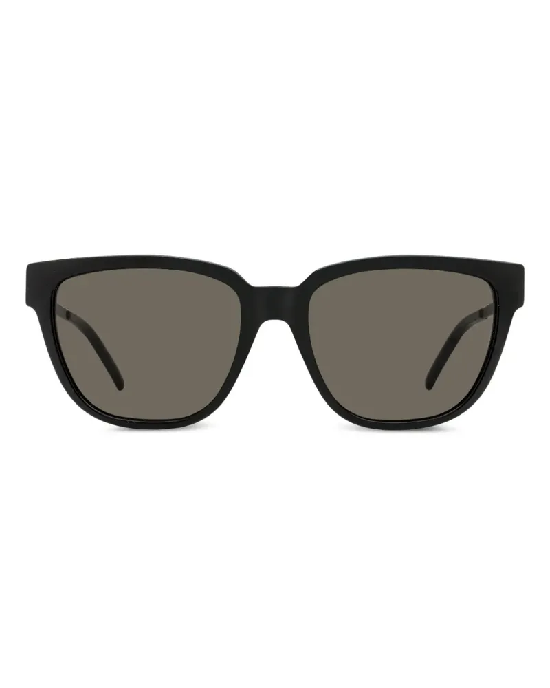 Saint Laurent Cat-Eye-Sonnenbrille mit Monogramm - Schwarz Schwarz