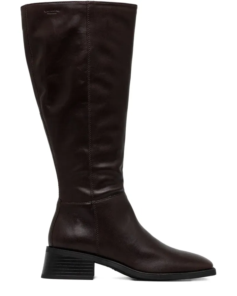 Vagabond square-toe knee-high boots - Braun Braun