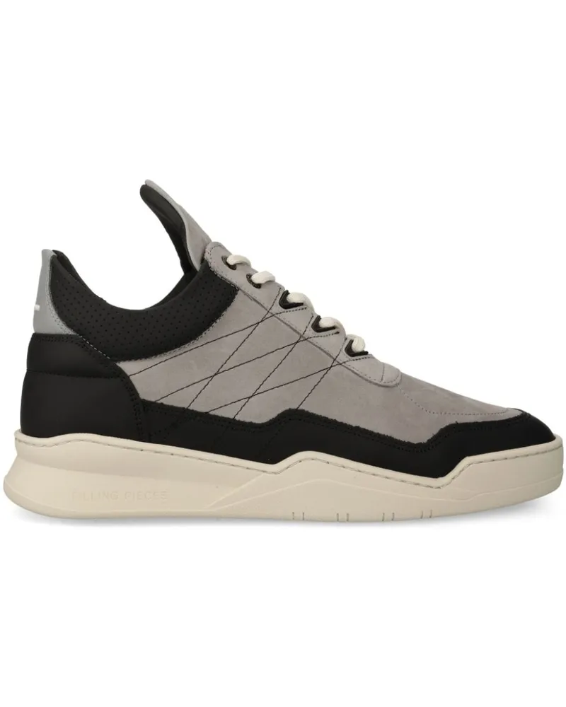 Filling Pieces Sneakers mit Logo-Stickerei - Grau Grau