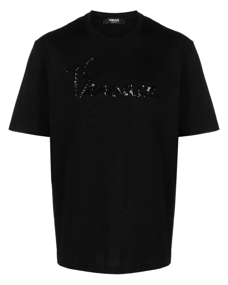 Versace Nautical Poloshirt - Schwarz Schwarz