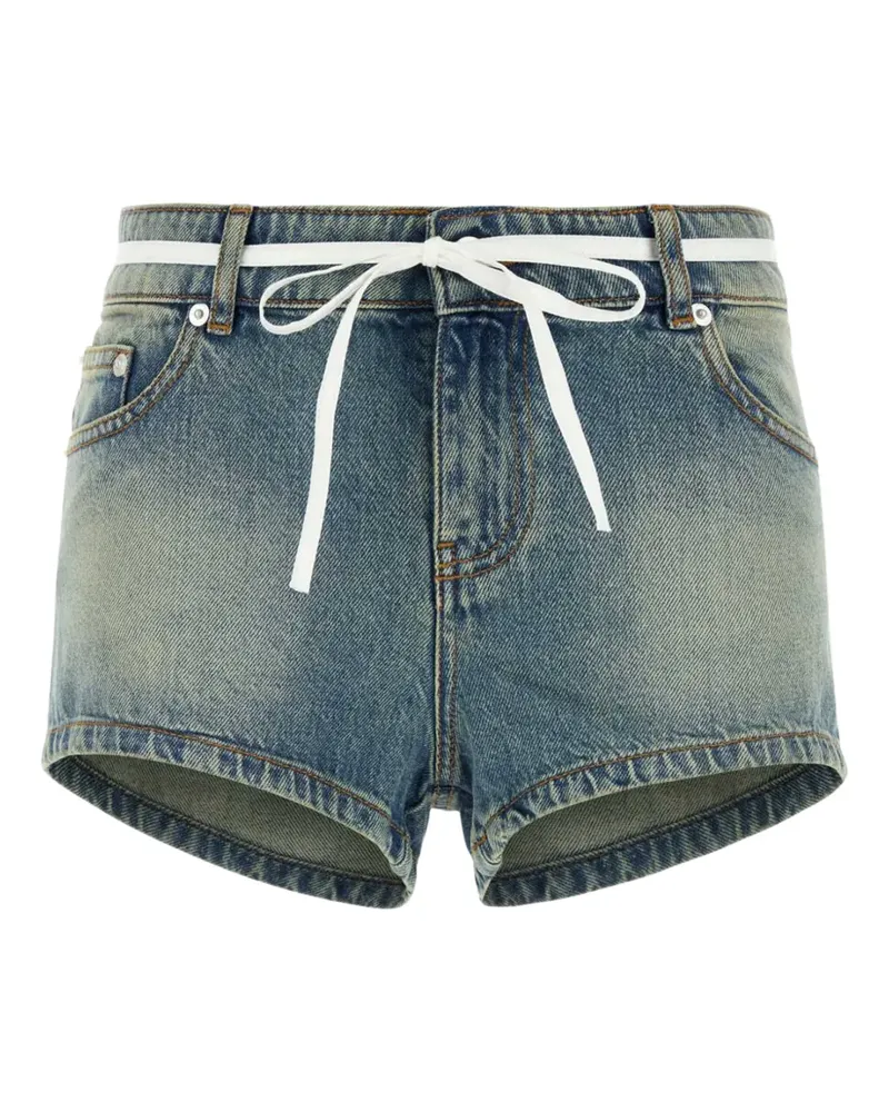 GIMAGUAS Lazo Shorts mit Bindegürtel - Blau Blau
