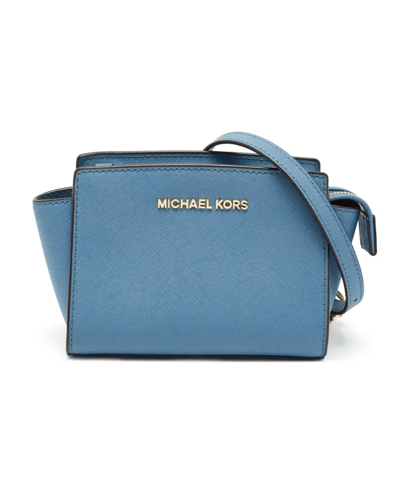 Michael Kors Mini Selma Umhängetasche - Blau Blau