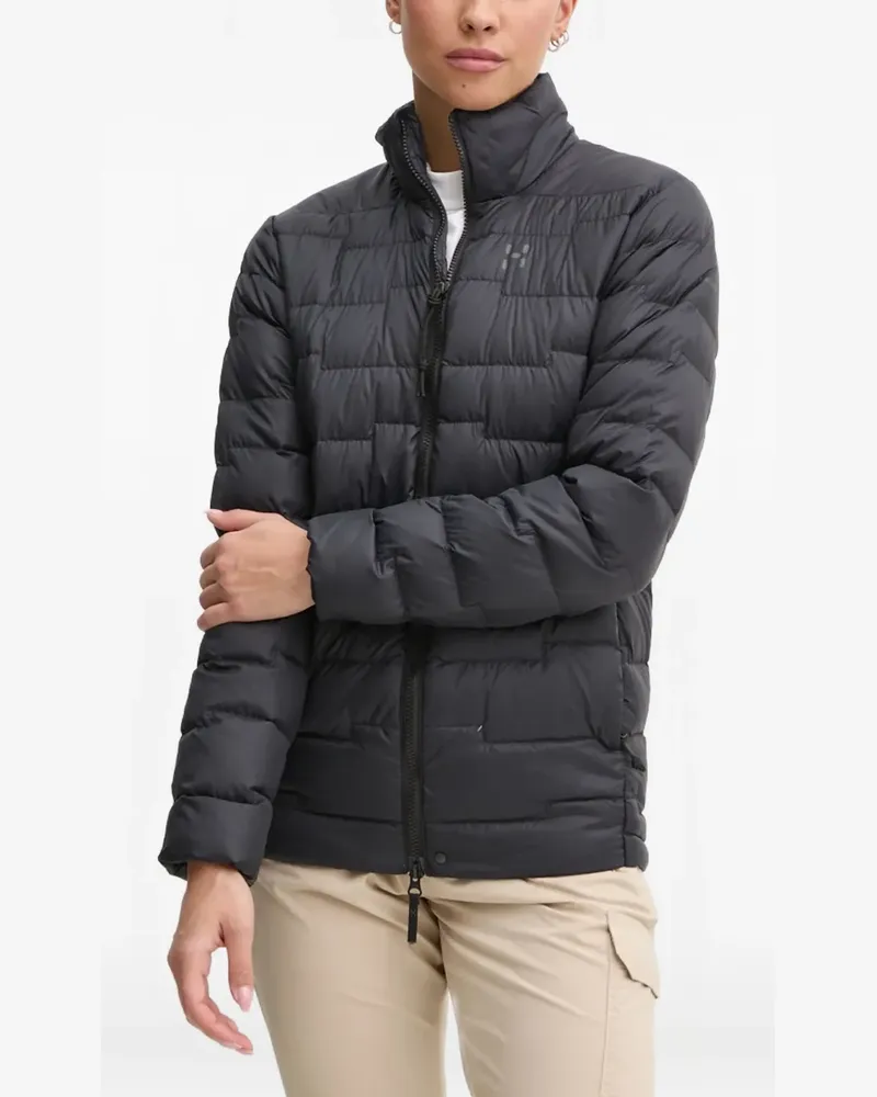 Haglöfs ROC Flash Down quilted jacket - Schwarz Schwarz