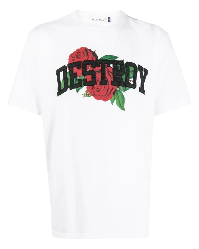 Undercover T-Shirt mit grafischem Print - Weiß Weiß