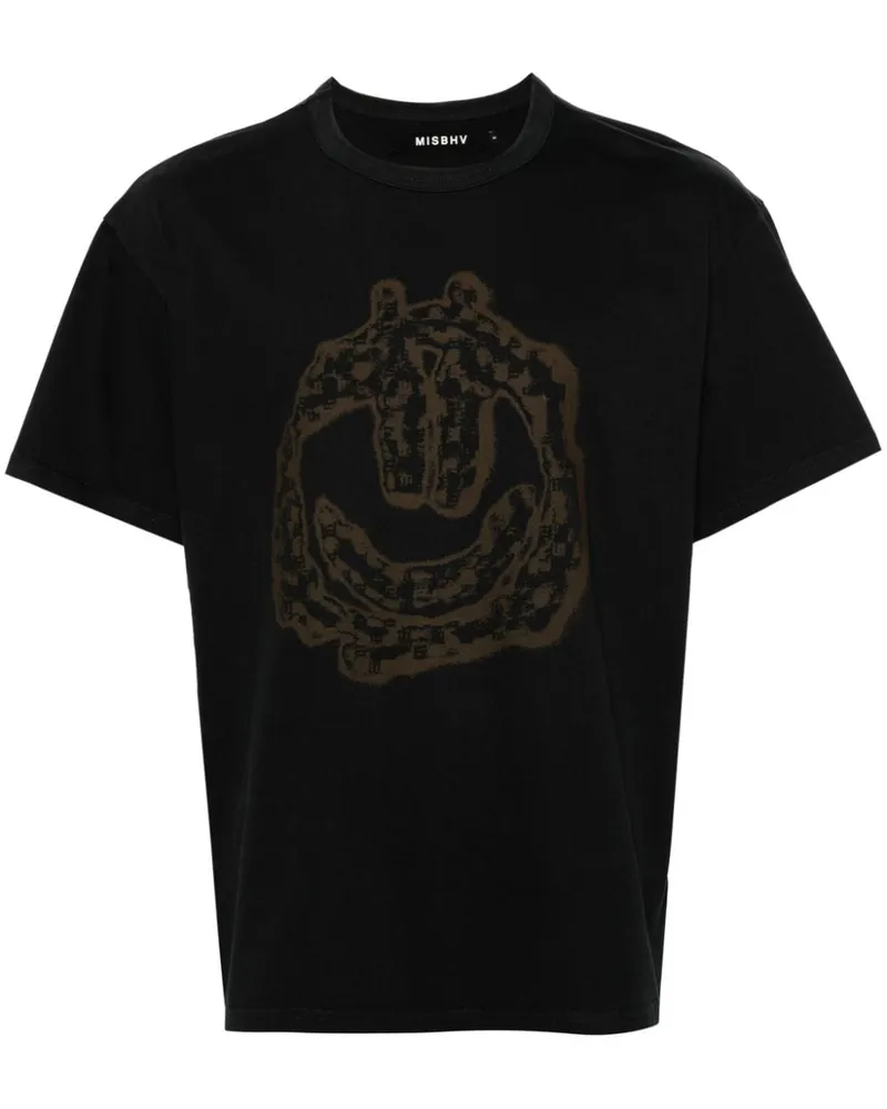 MISBHV History of Acid House T-Shirt - Schwarz Schwarz