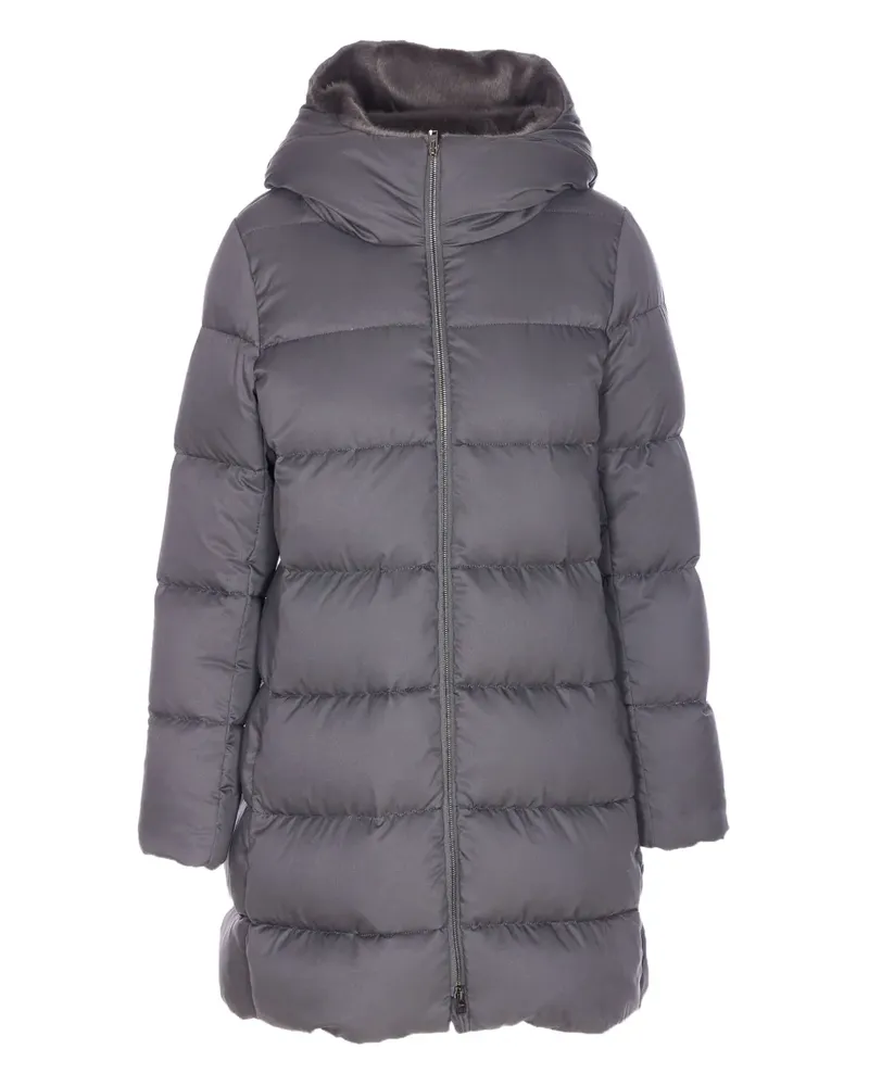 Herno padded hooded coat - Grau Grau