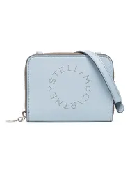 Stella McCartney Kartenetui mit Stella-Logo Blau