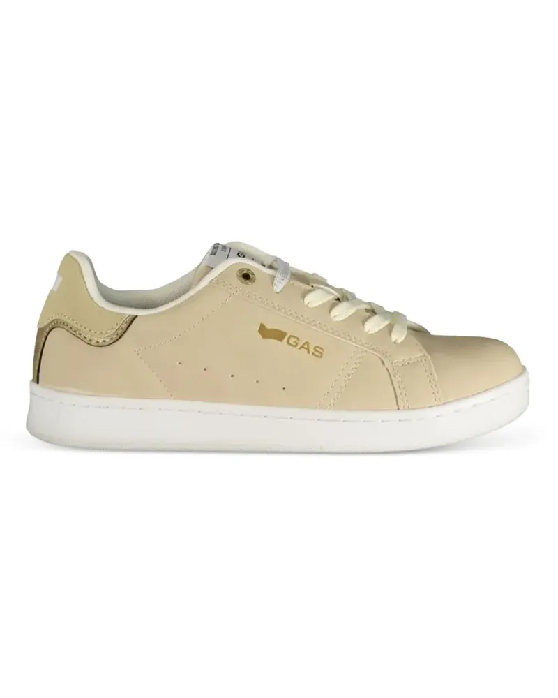 Gas Sneakers mit Logo-Print - Nude Nude